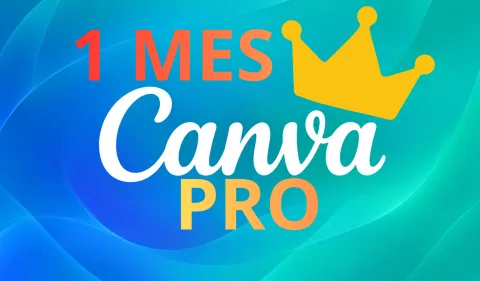 CANVA PRO 1 MES