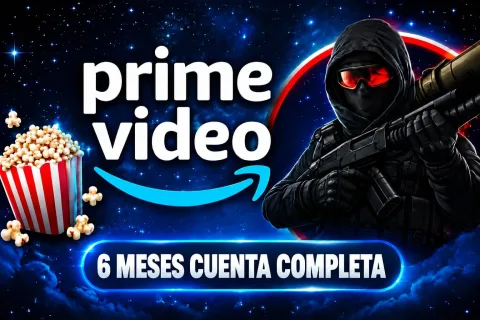 PRIME VIDEO 6 MESES CUENTA COMPLETA