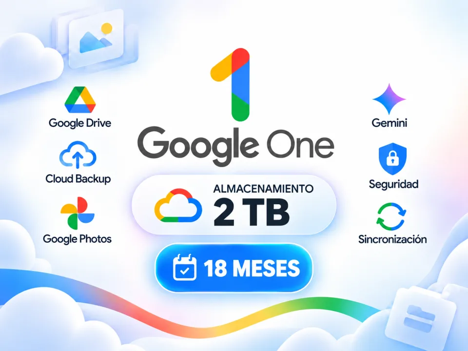 GOOGLE ONE 18 MESES