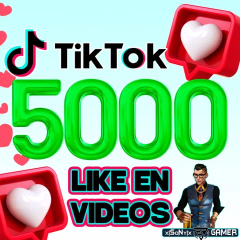 5k LIKE VIDEOS TIK TOK