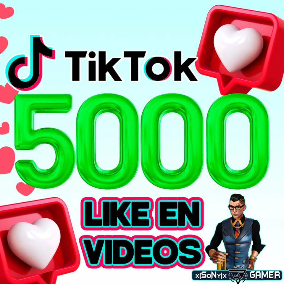 5k LIKE VIDEOS TIK TOK