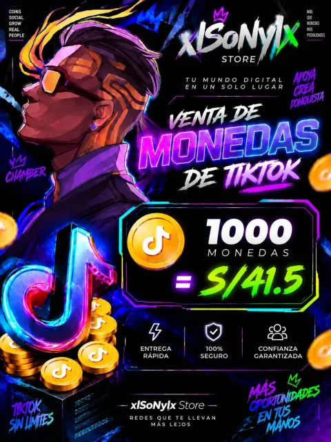 MONEDAS DE TIK TOK