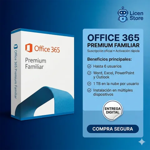 Office 365 Familiar x 1 año