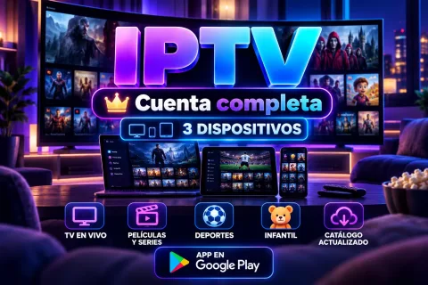 IPTV 3 DISPOSITIVOS